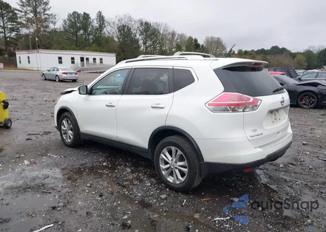 2016 Nissan Rogue Sv z USA, uszkodzony, nr VIN KNMAT2MT6GP595949
